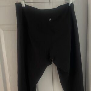 Lululemon black leggings - size 16